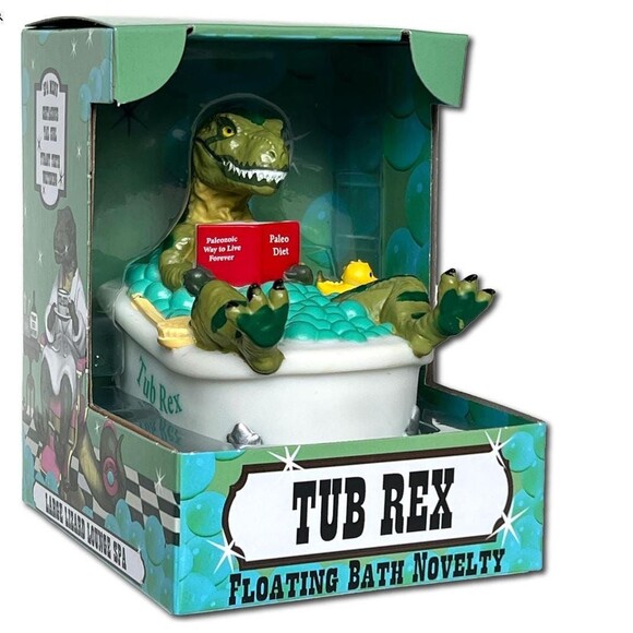Tub Rex - Tubs Gone Wild Floating Bath Novelty - Picture 1 of 3
